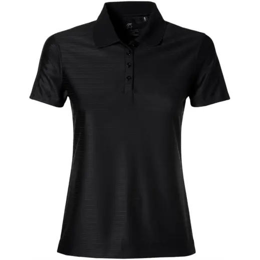 Ladies Oakland Hills Golf Shirt Black